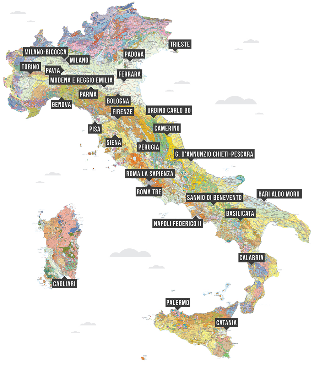 geologia in italia